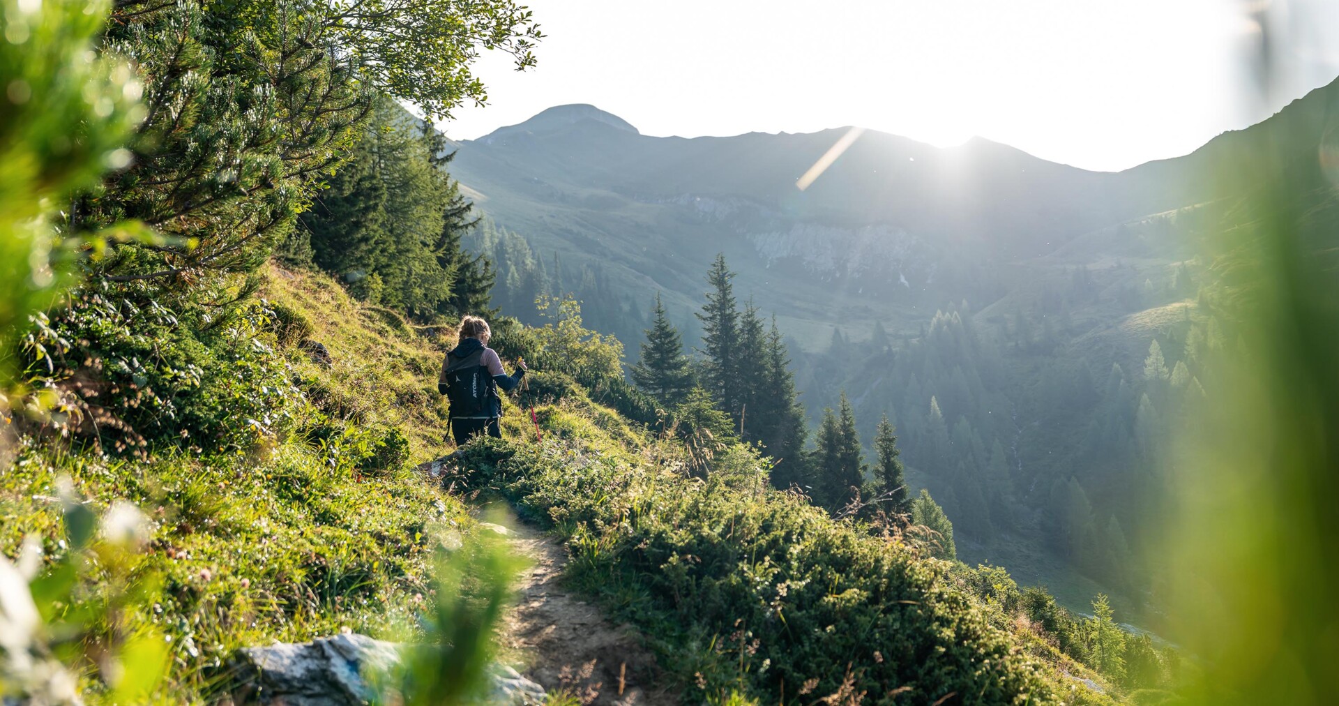 Wunderbarer Blick über das Großarltal im Salzburger Land.