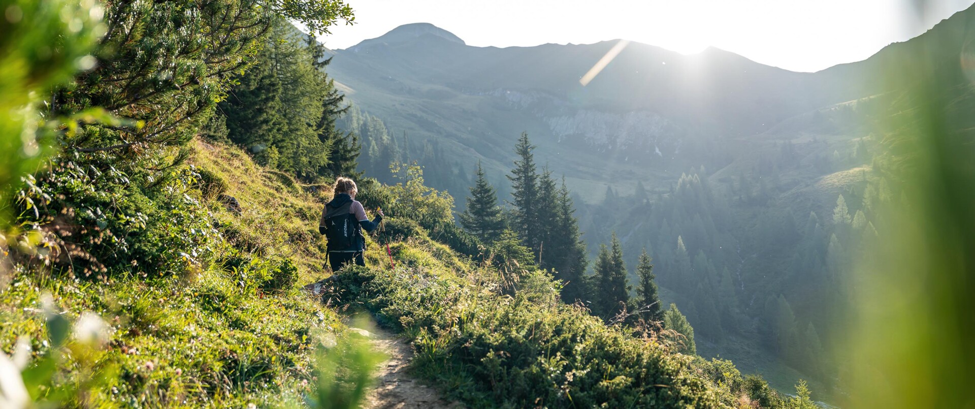 Wunderbarer Blick über das Großarltal im Salzburger Land.