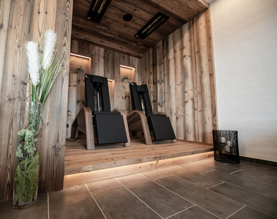 Infrarotliegen im 3 Sterne Hotel Diellehen in Großarl.