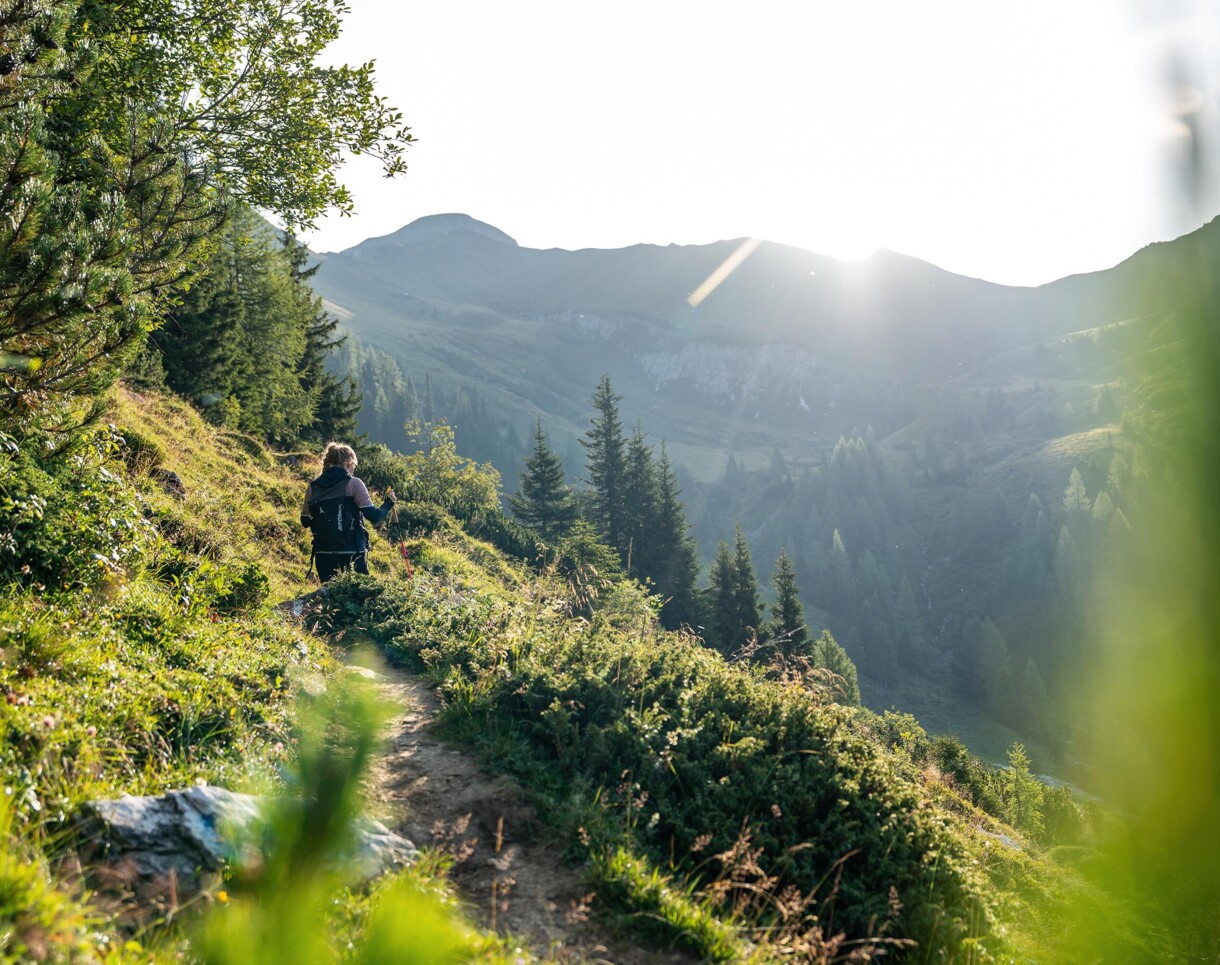 Wunderbarer Blick über das Großarltal im Salzburger Land.