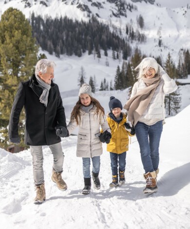 Familienurlaub im Winter in Großarl.