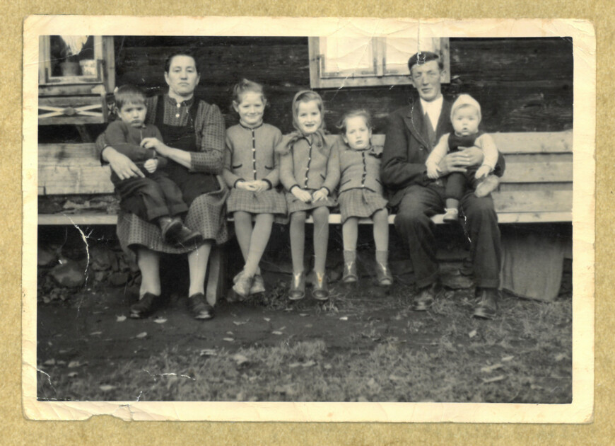 Altes Familienfoto der Familie Hettegger.