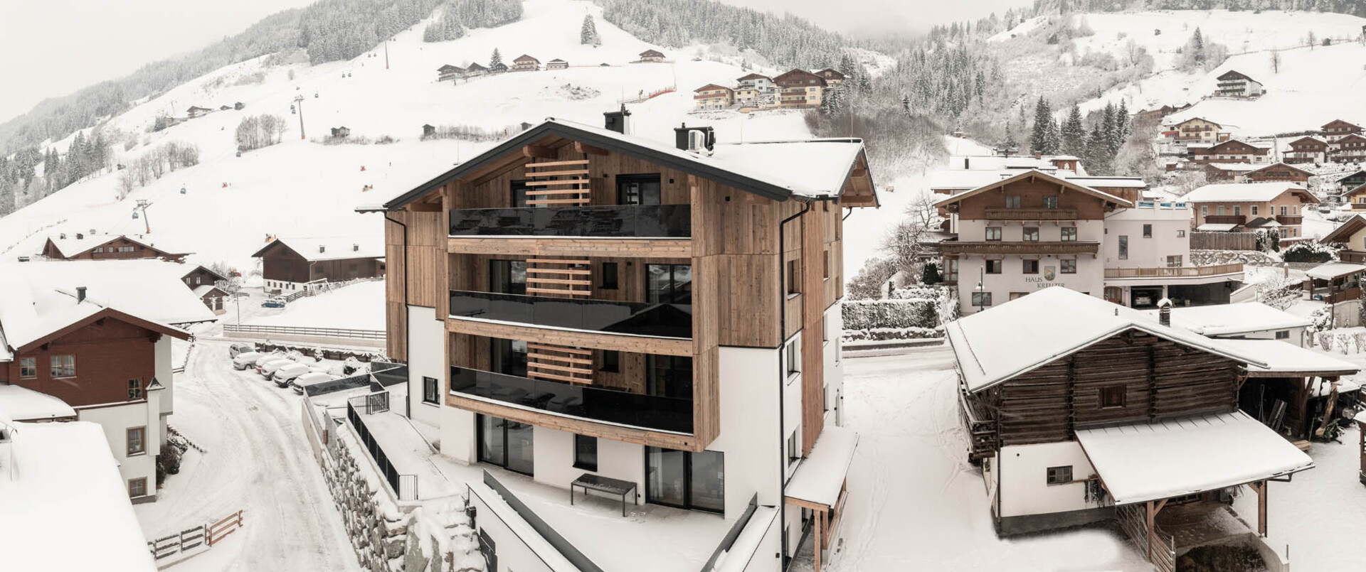 Hotel Diellehen in Großarl direkt an der Piste. 
